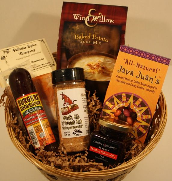 Missouri Sampler Gift Basket a wellrounded assortment of foods