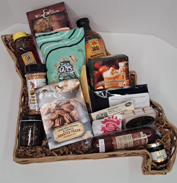 ShowMe Missouri Gift Basket Missouri Made Food, Gifts, Gift Baskets