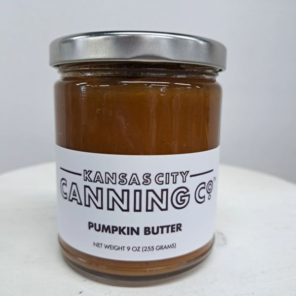 Kansas City Canning Co. Pumpkin Butter Missouri Made Food, Gifts