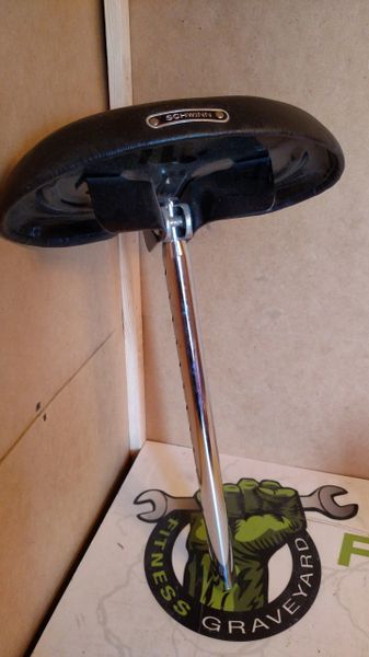 Schwinn Airdyne AD3/AD4 Upright Bike Seat/Stem Used ref ...