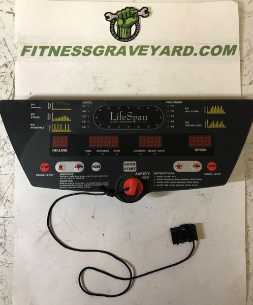 LifeSpan TR2000 Console USED TMH619194CM | Fitness Equipment Repair Parts