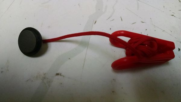 Pacemaster Treadmill Safety Key Used Ref. # jg4766 | Fitness Equipment