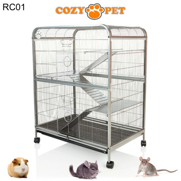 Cozy Pet Rodent Cage suitable for Rat, Chinchilla, Degu, Ferret RC01
