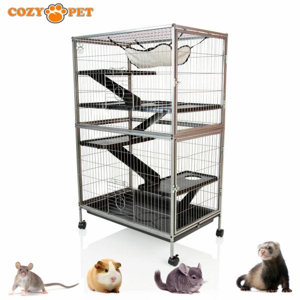Cozy Pet Rodent Cage suitable for Rat, Chinchilla, Degu, Ferret RC02