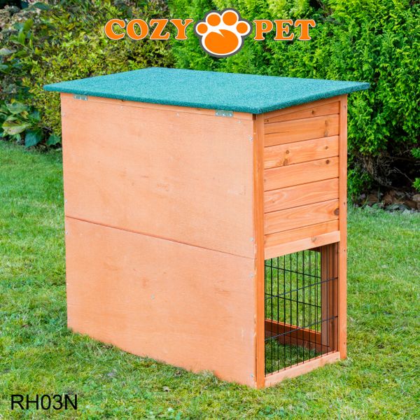 Cozy Pet Rabbit Hutch 3ft Natural Cozy Pet Ltd