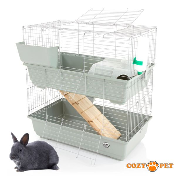 Indoor cage clearance for 2 rabbits