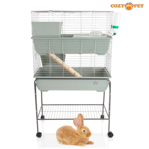 Cozy Pet Indoor Rabbit Guinea Pig Cage Hutch Rat Chinchilla Cozy Pet Ltd