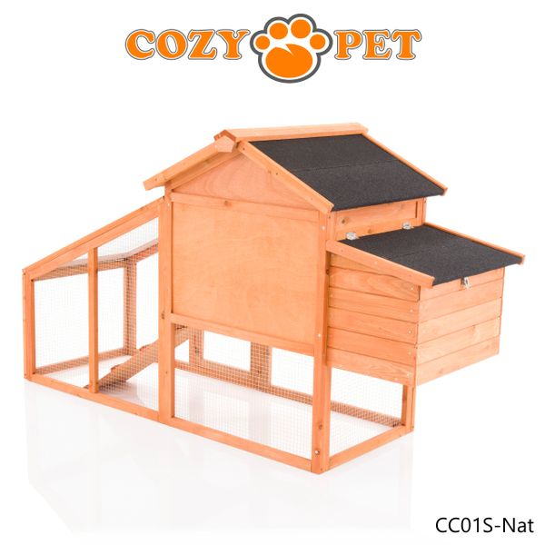 Aleko chicken rabbit outlet hutch cage accrh