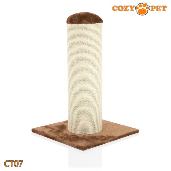 Cozy Pet Delux Jumbo Scratching Post Cat Tree CT07 Choc