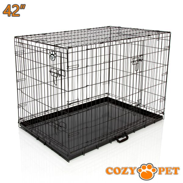 Dog Cage Puppy Crate Cozy Pet Travel Cages ellie bo croft Cozy