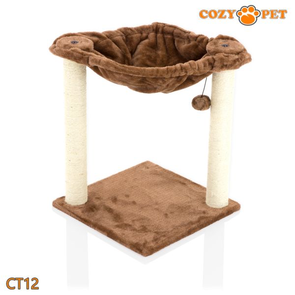 Cozy Pet Delux Multi Level Cat Tree CT12Choc Cozy Pet Ltd