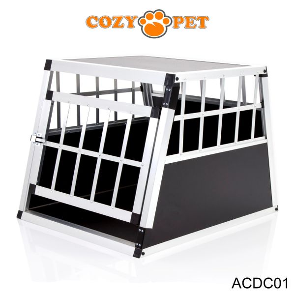 Aluminium best sale dog cage