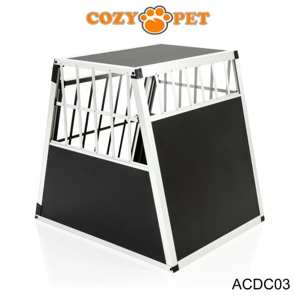 We do not ship to Northern Ireland, Scottish Highlands & Islands, Channel Islands, IOM IOW. Cozy Pet Aluminium Car Dog Cage 6 Travel Puppy Crate Pet Carrier Transport Model ACDC03. 