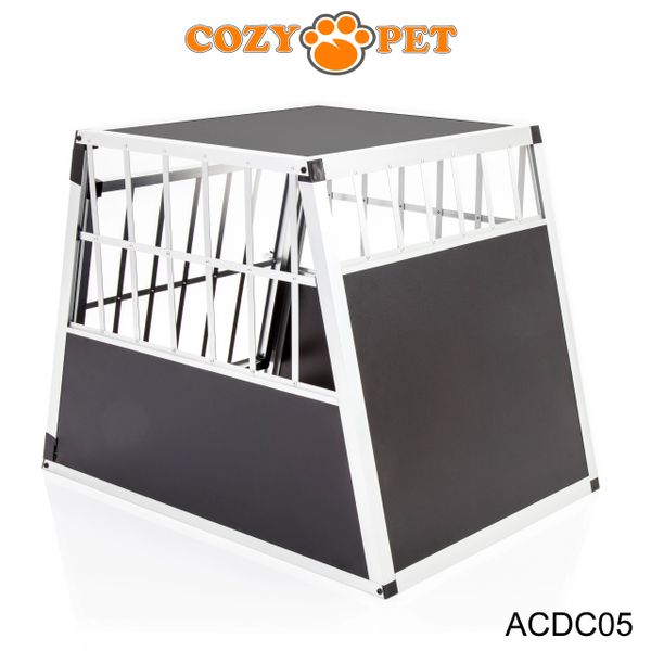 We do not ship to Northern Ireland, Scottish Highlands & Islands, Channel Islands, IOM IOW. Cozy Pet Ltd Cozy Pet Aluminium Car Dog Cage 6 Travel Puppy Crate Pet Carrier Transport Model ACDC06.