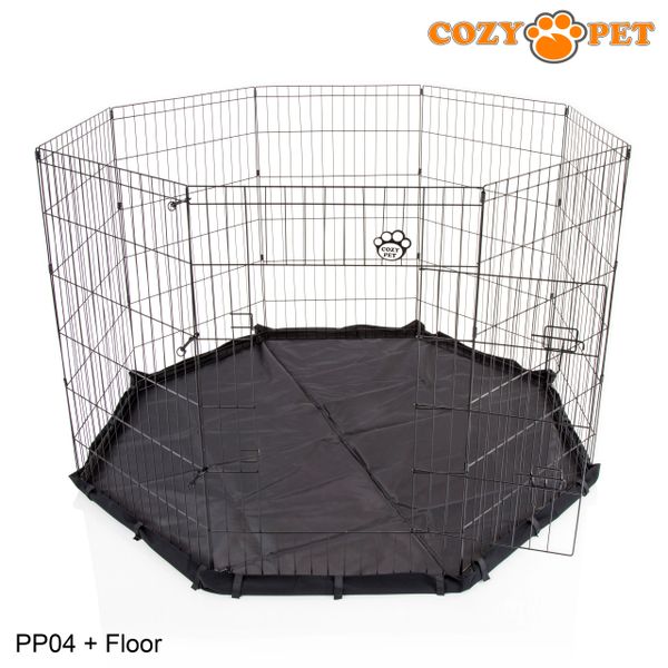 Cozy Pet Puppy Playpen 100cm High With Floor Pp04 Floor