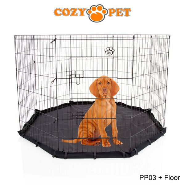 Cozy Pet Puppy Playpen 92cm High with Floor PP03 Floor