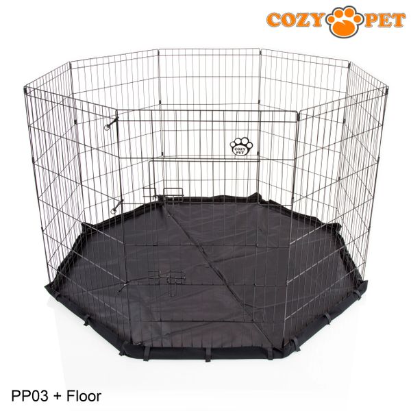 Dog pen hot sale with base