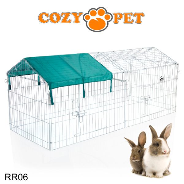 Enclosed rabbit run hotsell