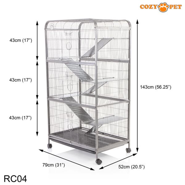 Cozy Pet Large Rodent Cage RC04 Cozy Pet Ltd