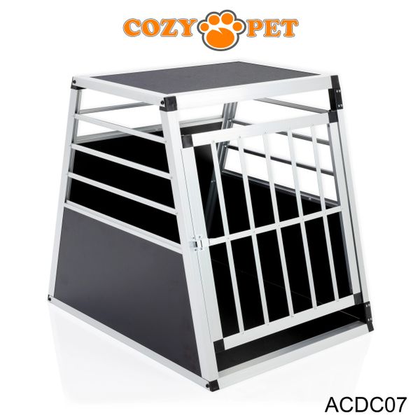 Aluminium dog best sale crates for cars