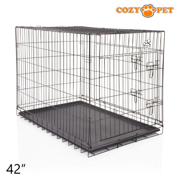 42 dog best sale crate tray