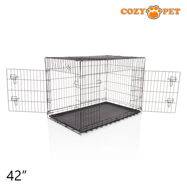 Dog Cage Puppy Crate Cozy Pet Travel Cages ABS tray Cozy Pet Ltd