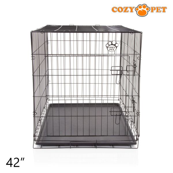 Dog Cage Puppy Crate Cozy Pet Travel Cages ABS tray Cozy Pet Ltd