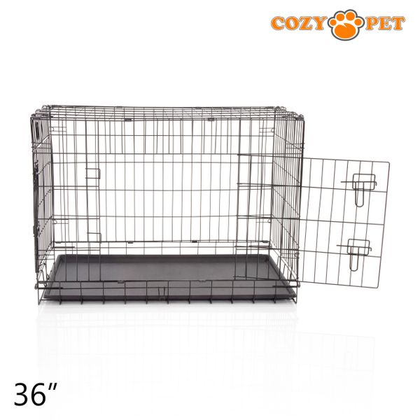 Dog Cage Puppy Crate Cozy Pet Travel Cages ABS tray Cozy Pet Ltd
