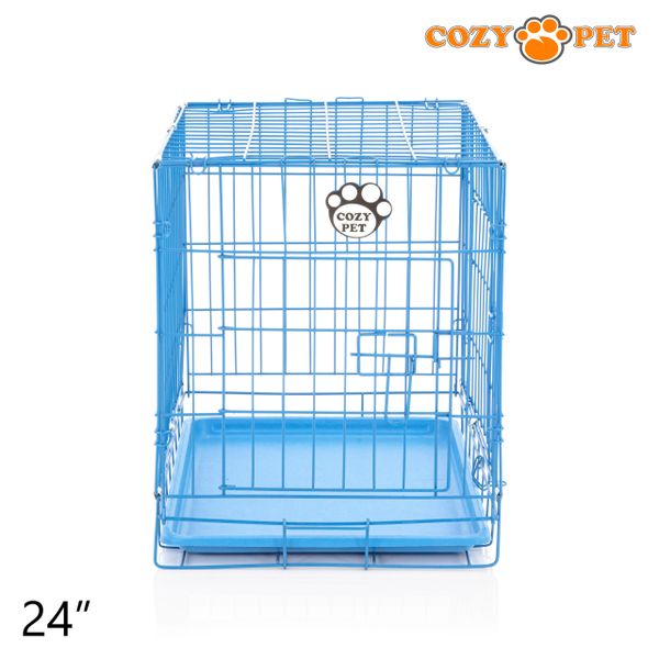 Blue best sale dog crate