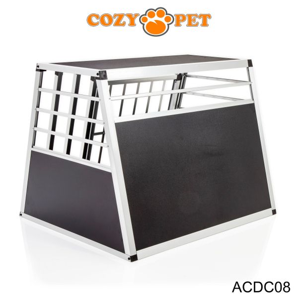 Aluminium Car Dog Cage, Puppy Travel Crate ACDC08 Cozy Pet Ltd