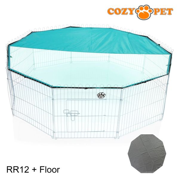 Rabbit playpen hot sale with floor