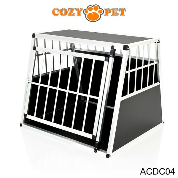 Aluminium Car Dog Cage, Puppy Travel Crate ACDC04 Return Cozy Pet Ltd
