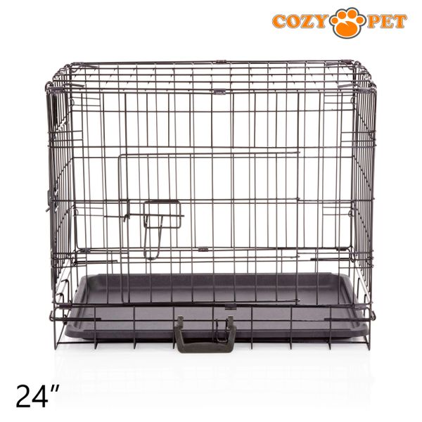 24 inch dog store cage