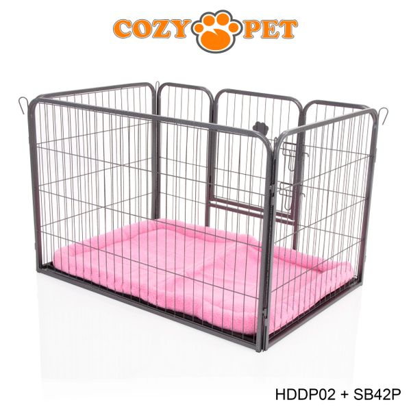 Pink on sale dog playpen