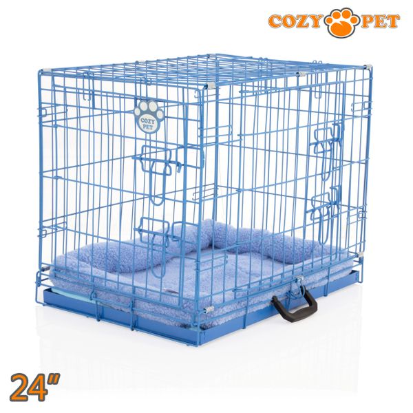 Blue 2025 dog cage