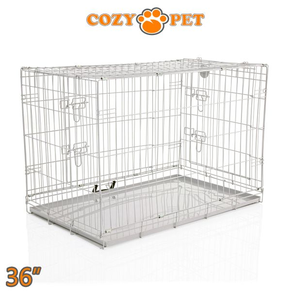 Gray dog hot sale crate