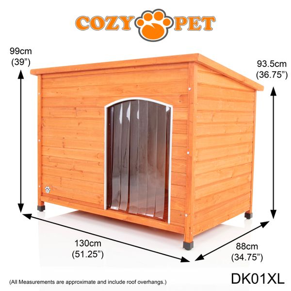 Large dog 2024 house measurements