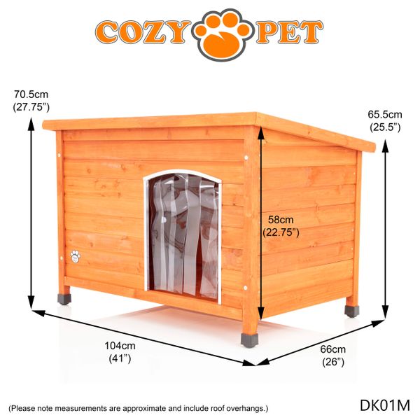 Medium insulated dog outlet house