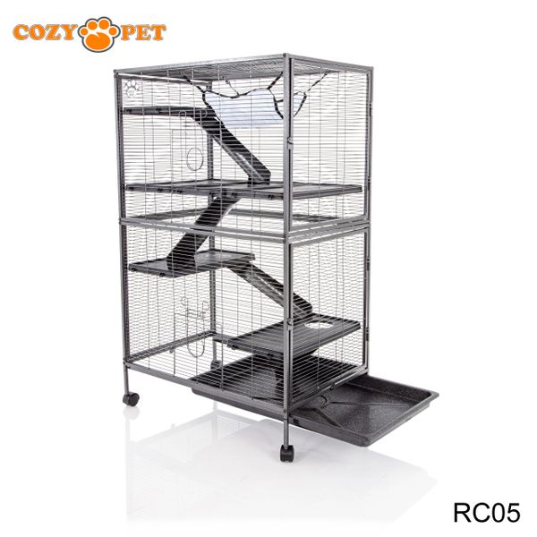 Cozy Pet Large Rodent Cage New Model with Narror Bar Spacing RC05 Cozy Pet Ltd