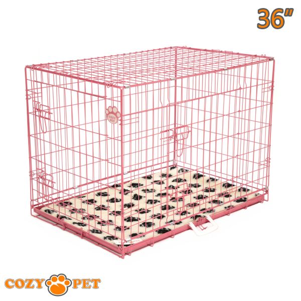 Rose gold outlet dog crate