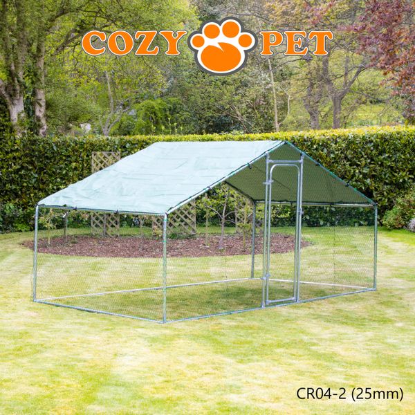 Cozy Pet Chicken Run 4m X 2m CR042 (25mm) Cozy Pet Ltd