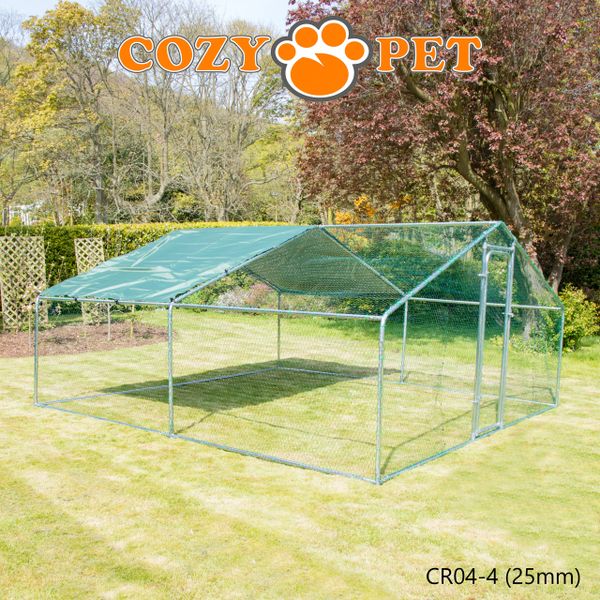 Cozy Pet Chicken Run 4m X 4m CR044 (25mm) Cozy Pet Ltd