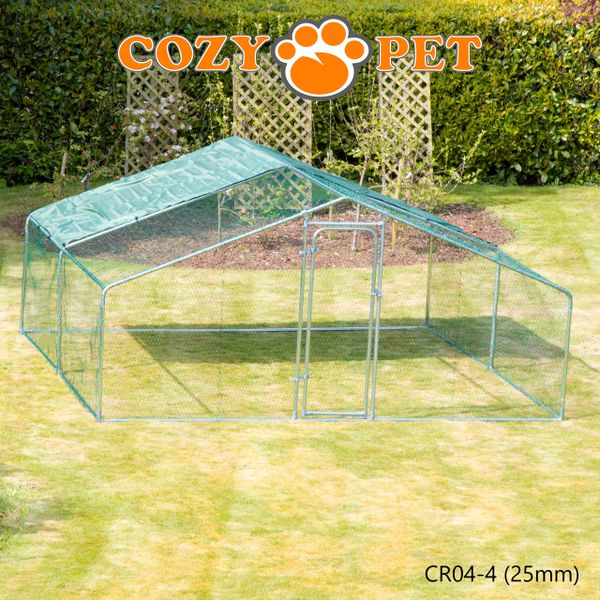 Cozy Pet Chicken Run 4m X 4m CR044 (25mm) Cozy Pet Ltd