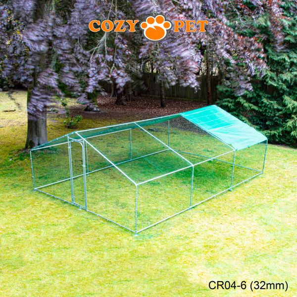 Cozy Pet Chicken Run 4m X 6m CR046 (32mm) Cozy Pet Ltd