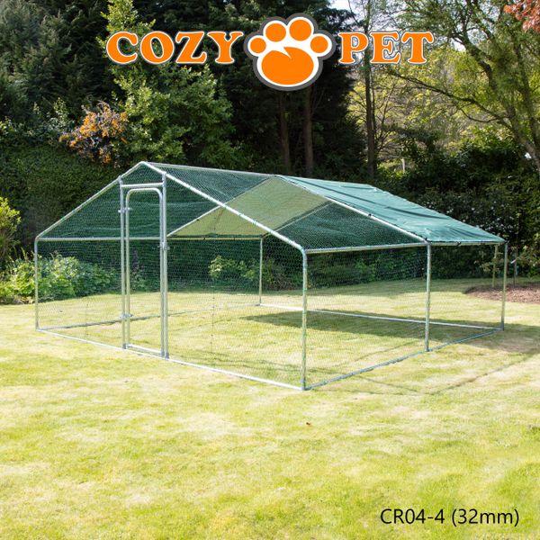 Cozy Pet Chicken Run 4m X 4m CR044 (32mm) Cozy Pet Ltd