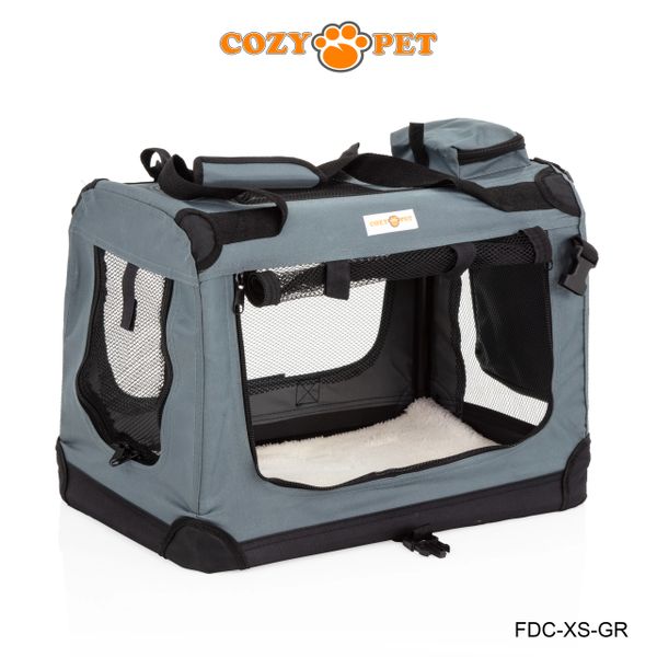 Fabric pet carrier best sale