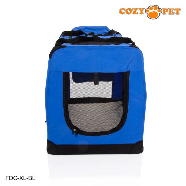 Photo inspiration: Fresh Look at Fabric Dog Crate 90Cm Blue By Cozy Pet Fdc Xl