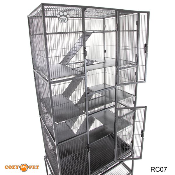 Cozy Pet Large Rodent Cage New Model with Narrow Bar Spacing RC07 Cozy Pet Ltd