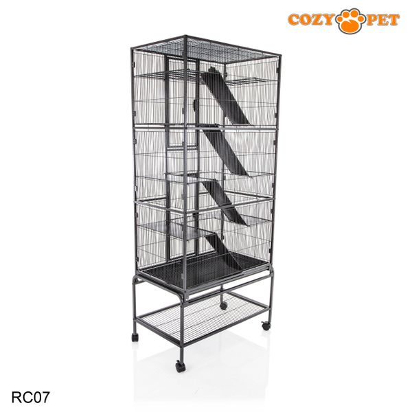 Cozy Pet Large Rodent Cage New Model with Narrow Bar Spacing RC07 Cozy Pet Ltd