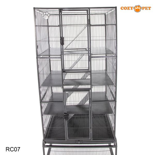 Cozy Pet Large Rodent Cage New Model with Narrow Bar Spacing RC07 Cozy Pet Ltd